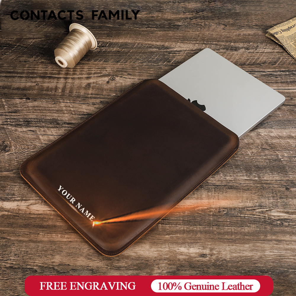 Luxury Bags That Fit Laptop - Luxury Genuine Leather Laptop Sleeve Case