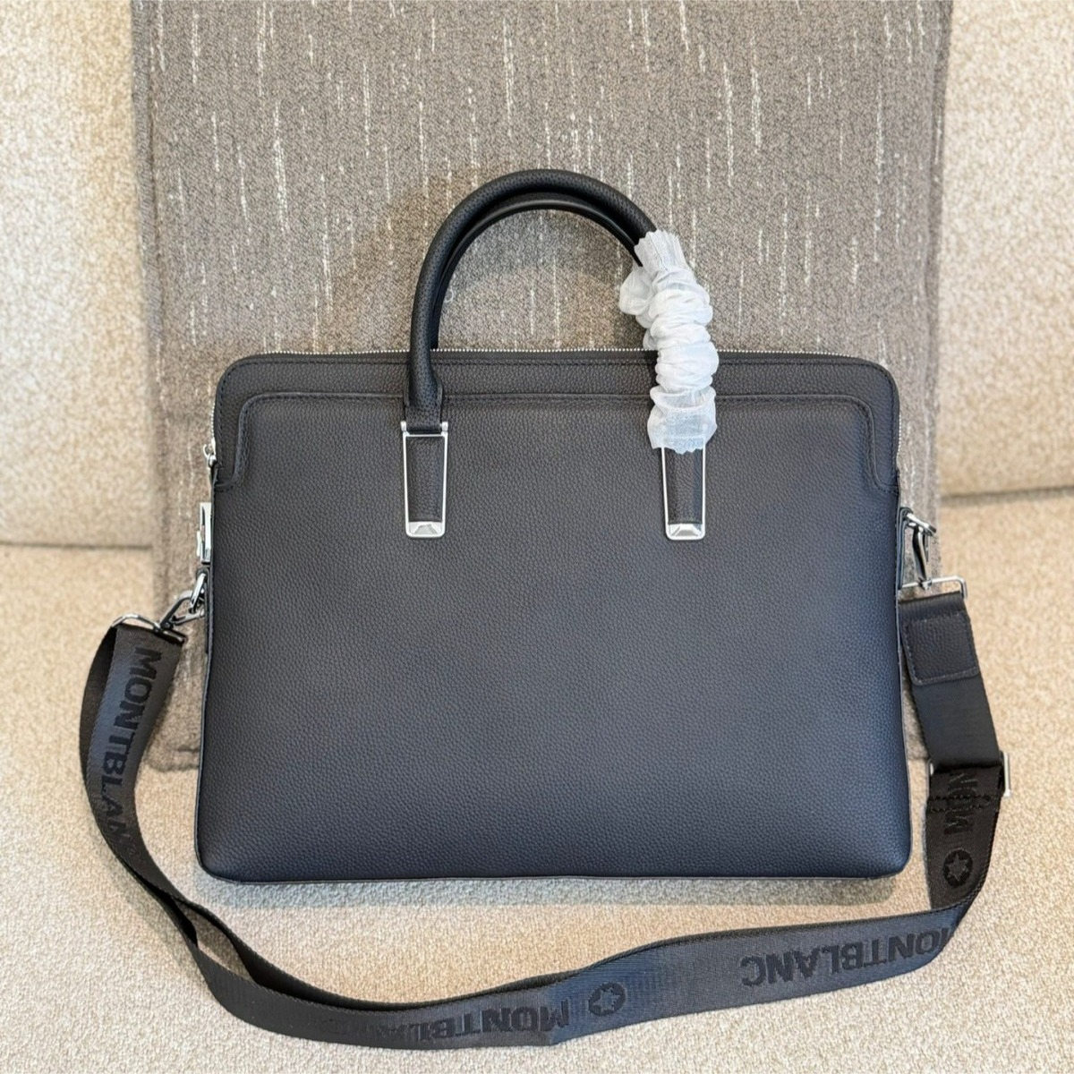 Luxury Bags That Fit Laptop - Luxury Men's Top Handle Bags Leather