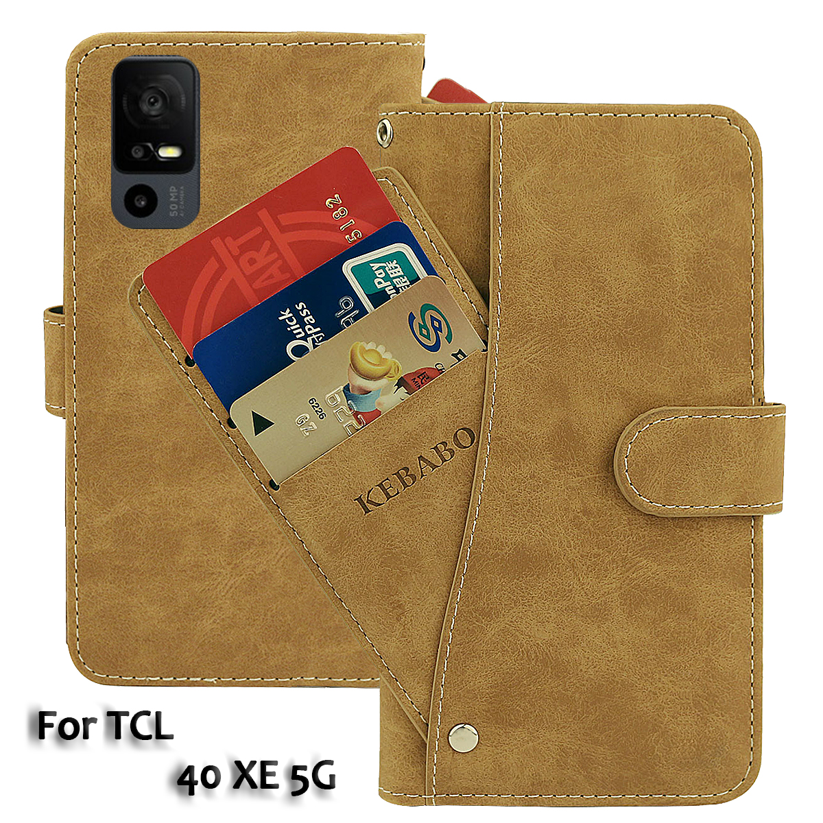 Xl Luxury Bags - Vintage Leather Wallet TCL 30 40