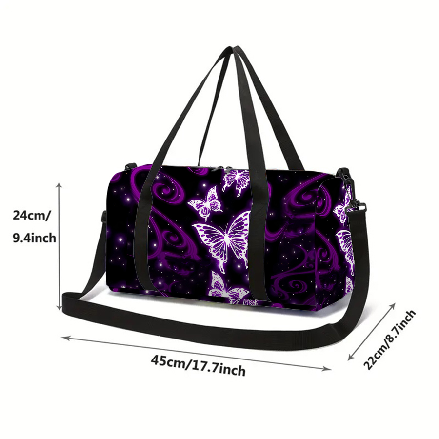 Women's Large Travel Bag Purpl - Weekender Bag Duffle recension och pris