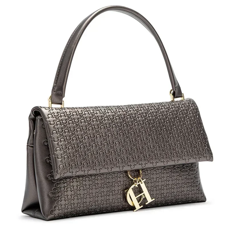 CH Elegant Handbag Monogram Em - Structured Handbag Top Handle recension och pris