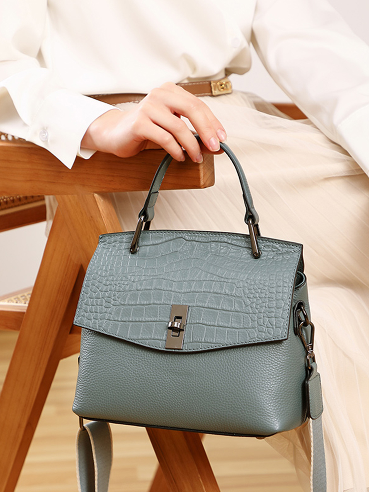 Zency Genuine Leather Women's  - Luxury Bags Vintage recension och pris