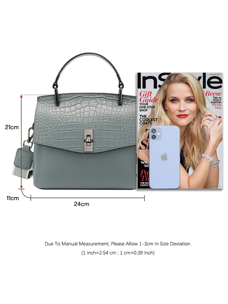 Zency Genuine Leather Women's  - Luxury Bags Vintage recension och pris