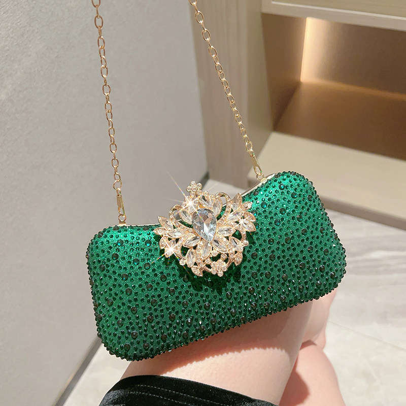 2026 New Luxury Green Clutch B - Luxury Bags Green recension och pris