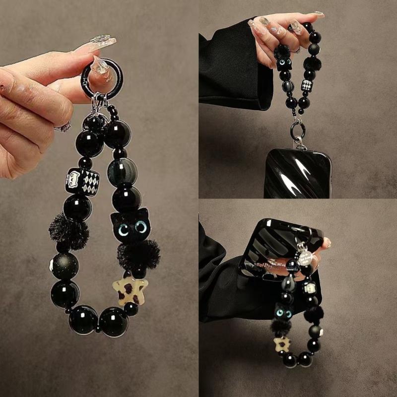 Luxury Black Fluffy Cat Mobile - Luxury Bags And Accessories recension och pris