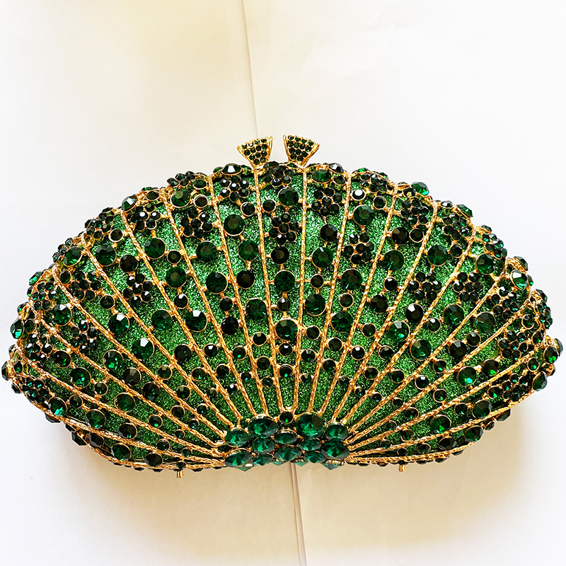 Green Diamond Evening Purses C - Luxury Bags Green recension och pris