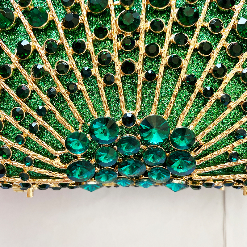 Green Diamond Evening Purses C - Luxury Bags Green recension och pris