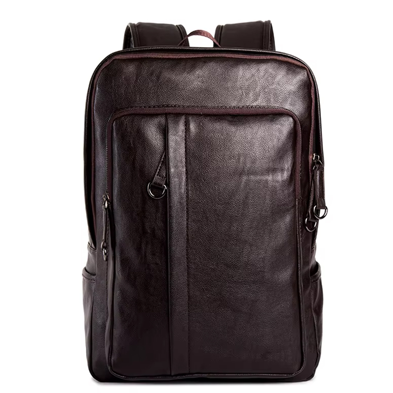 Men's Backpack Men Genuine Lea - Luxury Bags That Fit Laptop recension och pris