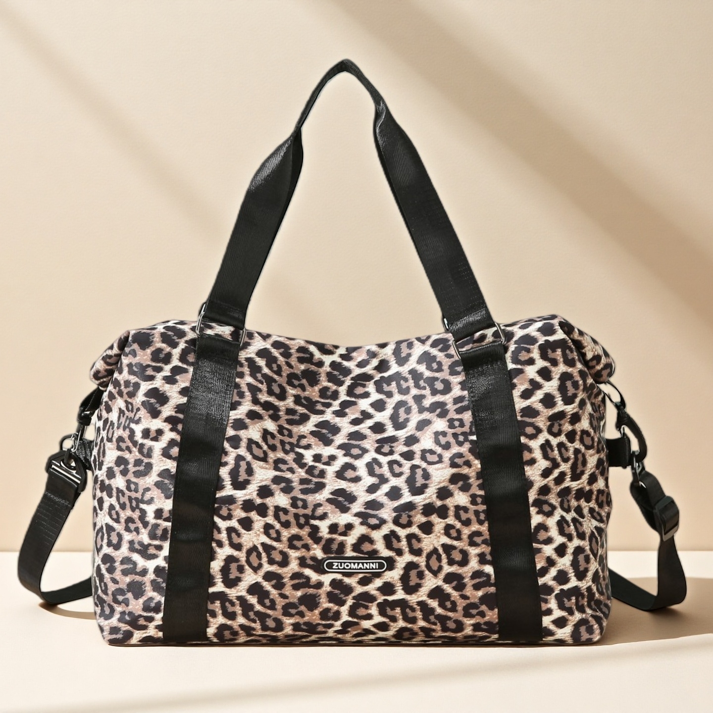 Leopard Printing Travel Duffel - Weekender Bag Duffle recension och pris
