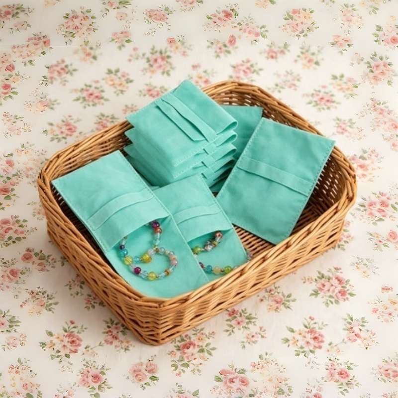 12Pcs 8x8cm Blue Green Envelop - Luxury Bags Green recension och pris
