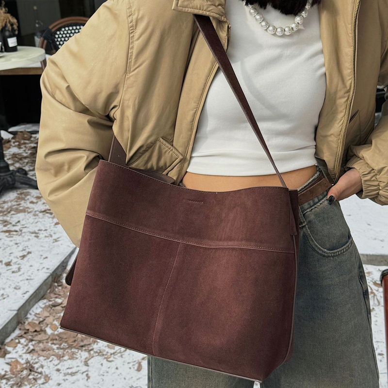Korean Genuine Leather Tote Ba - Luxury Bags And Accessories recension och pris