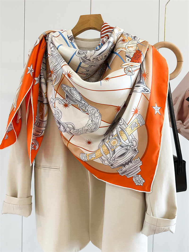 Luxury Brand Scarf Large Silk  - Luxury Bags And Accessories recension och pris