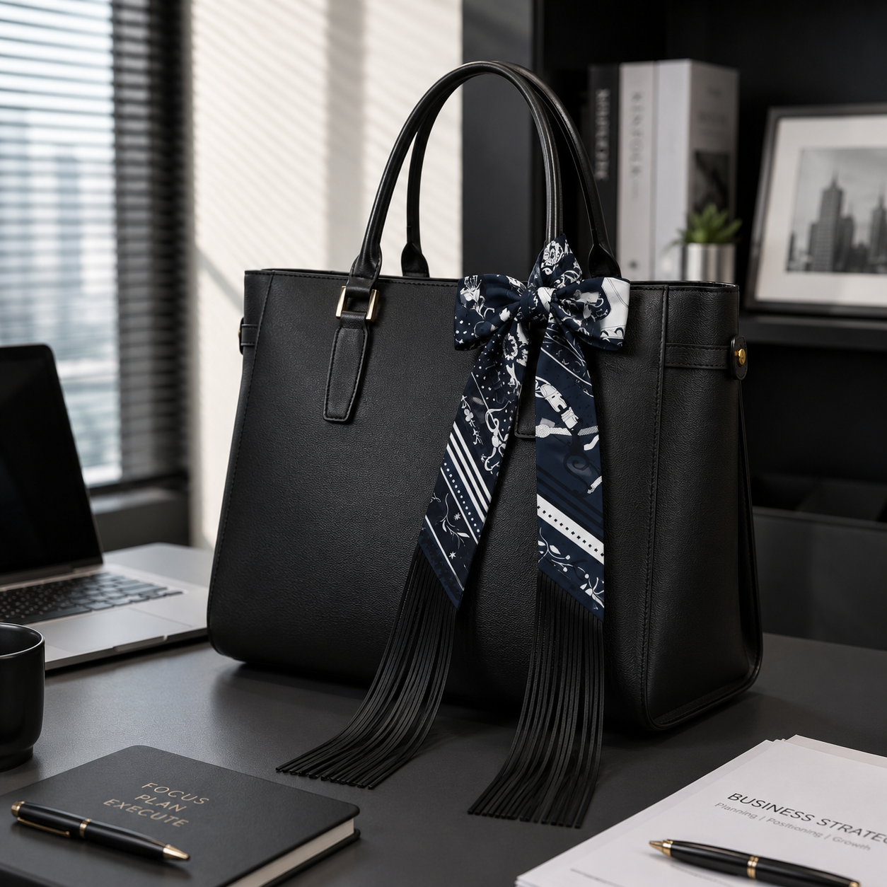 Faux Leather Fringe Tassel Sca - Luxury Bags And Accessories recension och pris