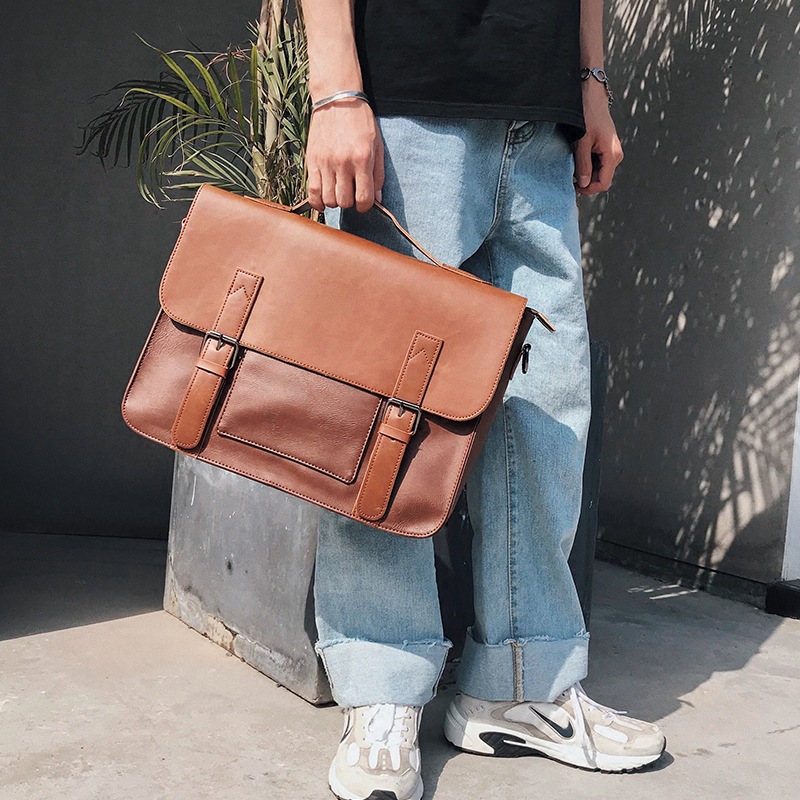 Retro Fashion Messenger Bag Me - Luxury Bags That Fit Laptop recension och pris