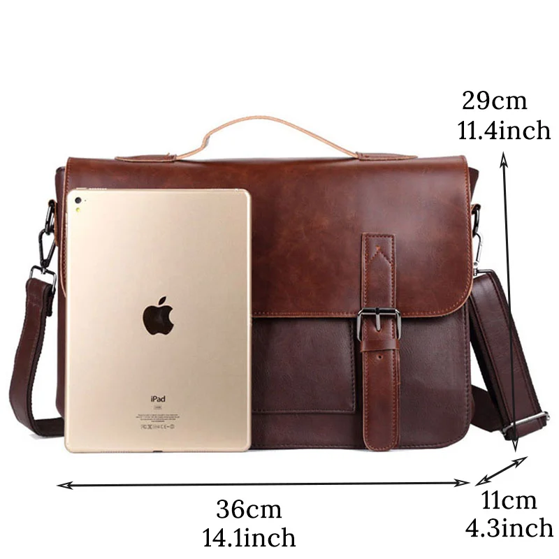 Retro Fashion Messenger Bag Me - Luxury Bags That Fit Laptop recension och pris