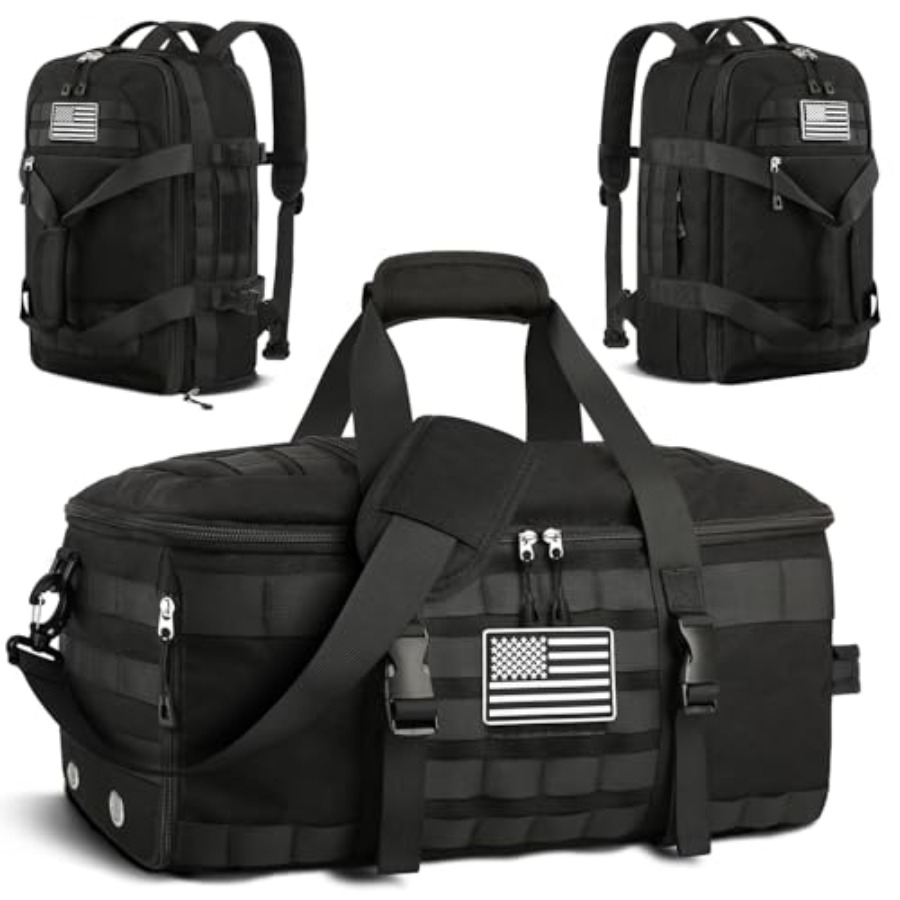Gym Bags for Men Tactical Duff - Weekender Bag Duffle recension och pris