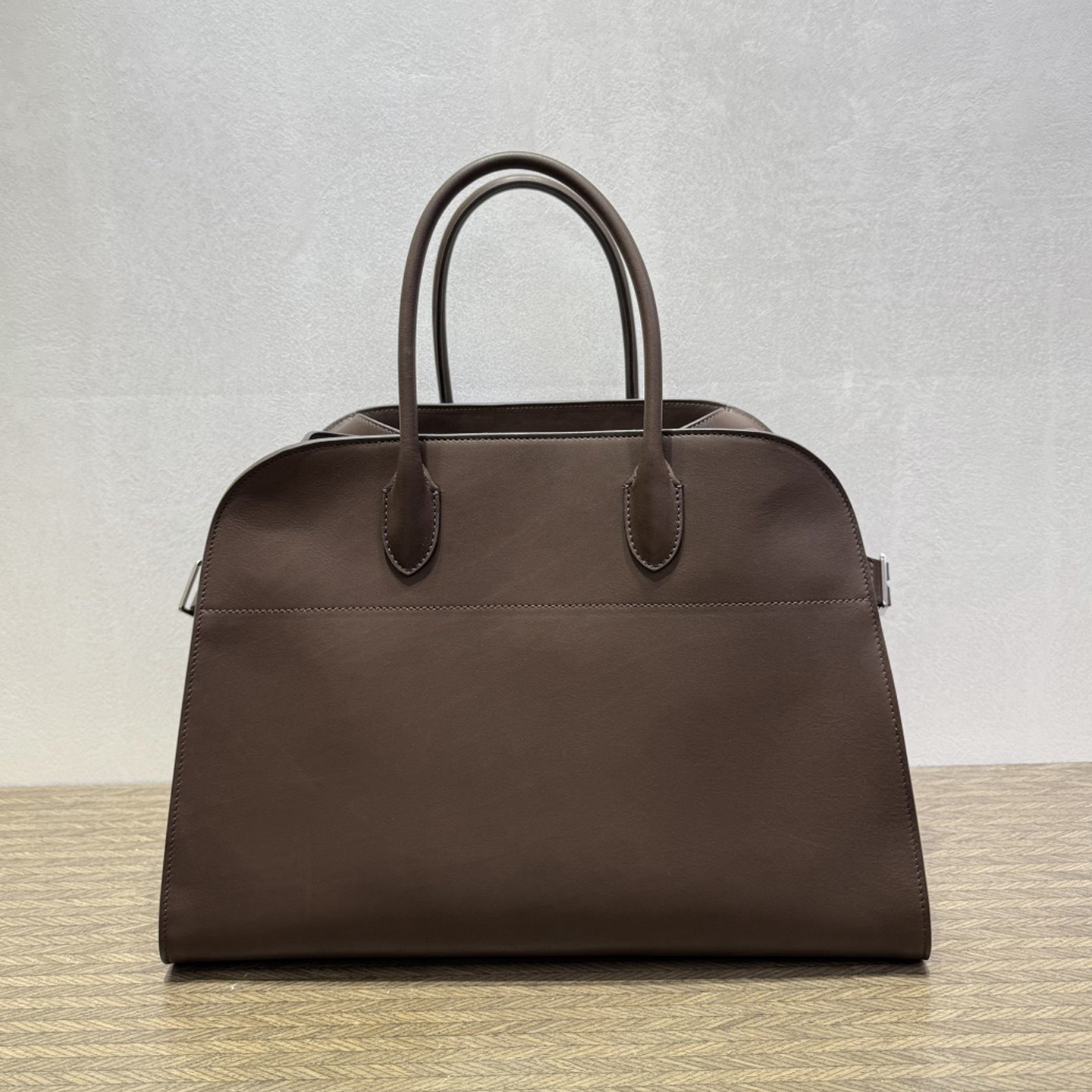 Structured Top Grain Leather H - Structured Handbag Top Handle recension och pris