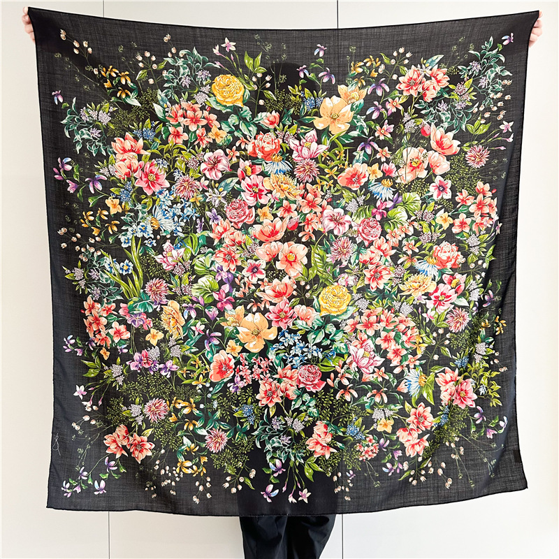 Winter Wool Silk Scarf Luxury  - Luxury Bags And Accessories recension och pris