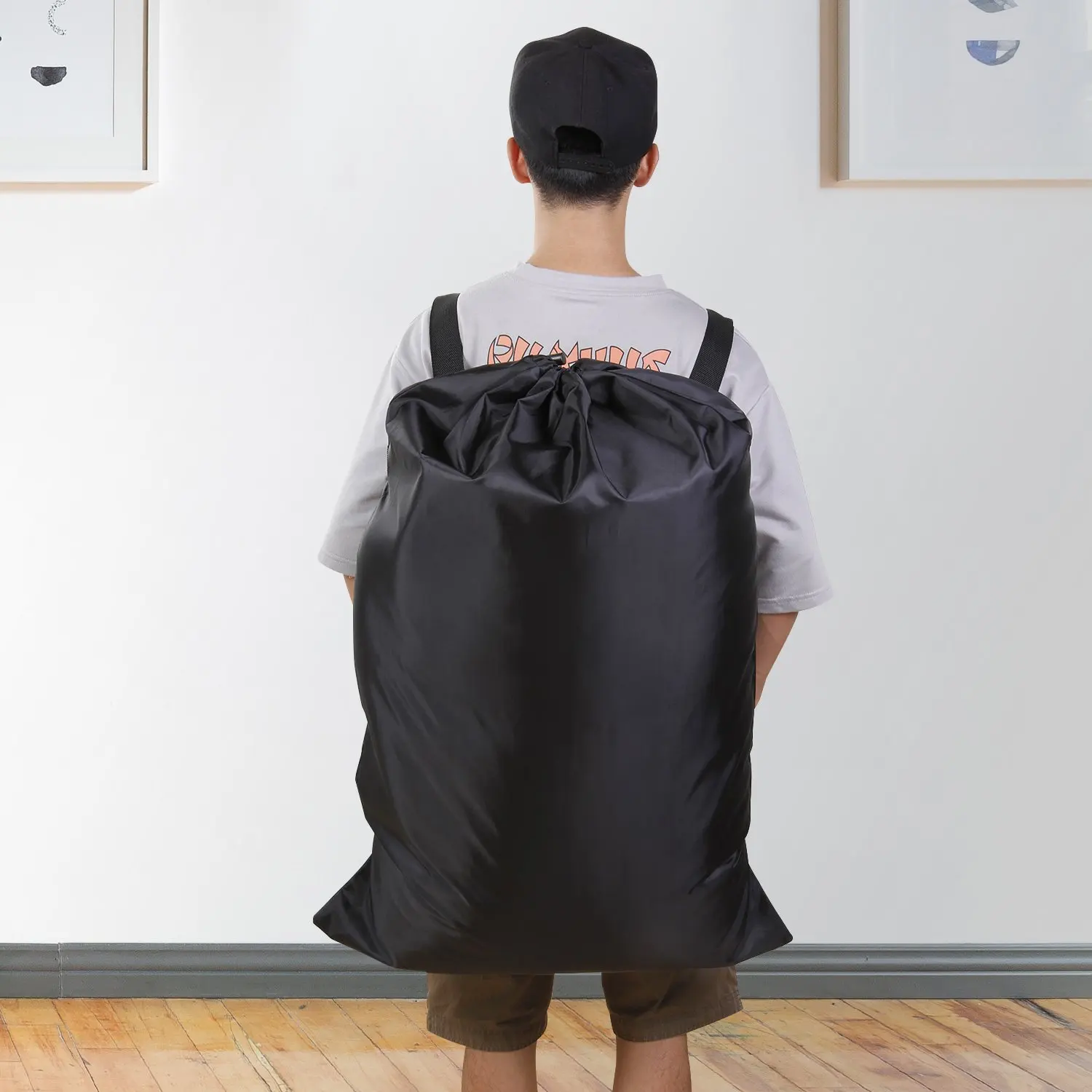 Black Oversized Polyester Wate - Weekender Bag Duffle recension och pris