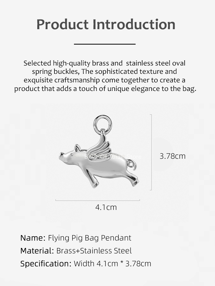 Luxury Brass Fliggy Bag Charm  - Luxury Bags Hermes recension och pris