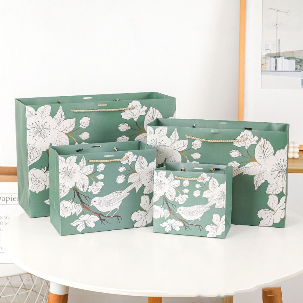 Green Handhold Paper Bag Creat - Luxury Bags Green recension och pris