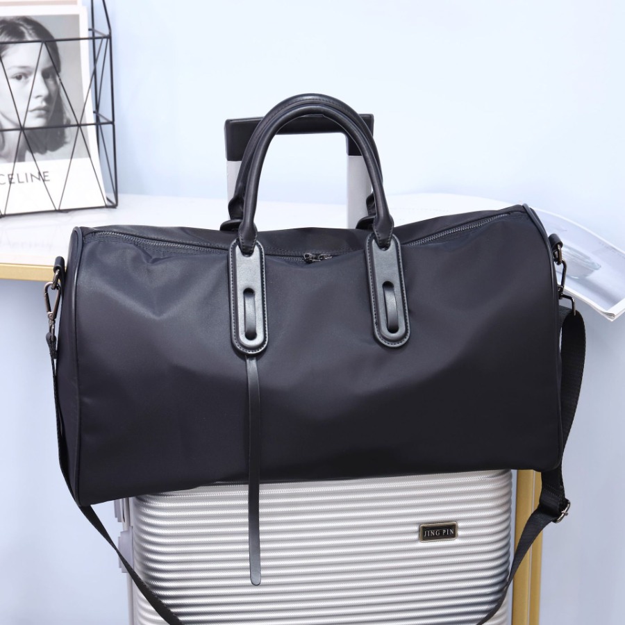 【New Arrival】Black Nylon Duffl - Weekender Bag Duffle recension och pris