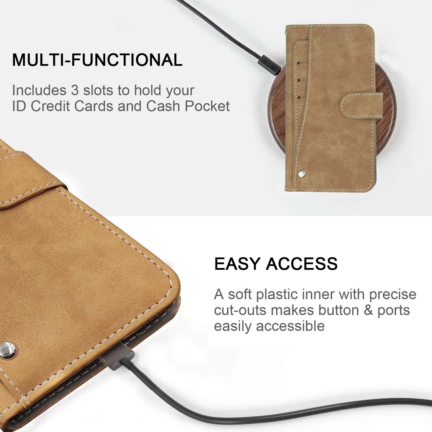 Vintage Leather Wallet TCL 30  - Xl Luxury Bags recension och pris