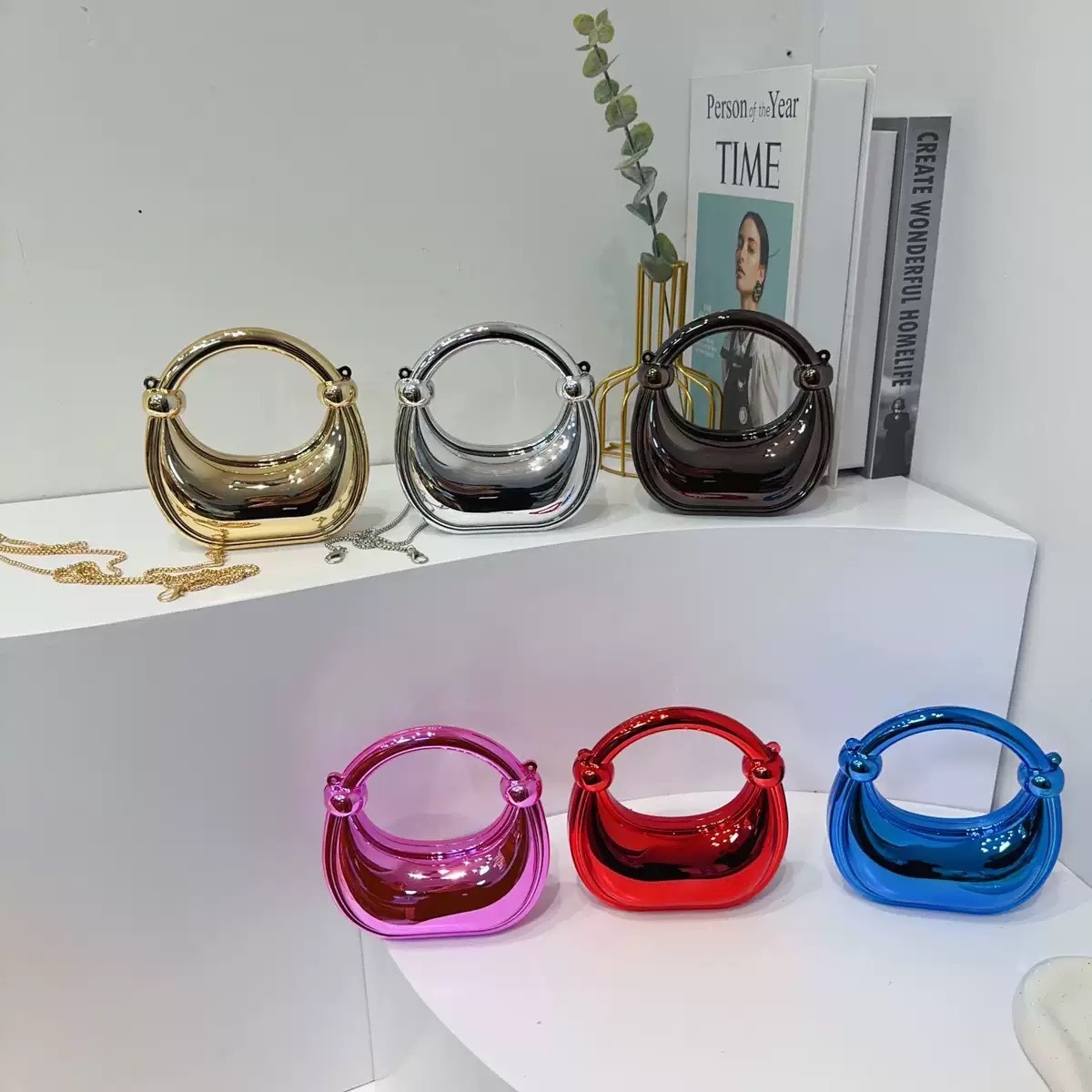 Mini Golden Evening Bag Purses - Luxury Bags And Accessories recension och pris