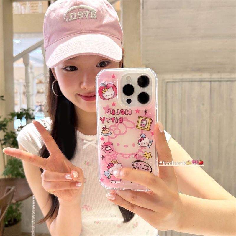 Cartoon Hello Kitty Phone Case - Luxury Bags From Japan recension och pris