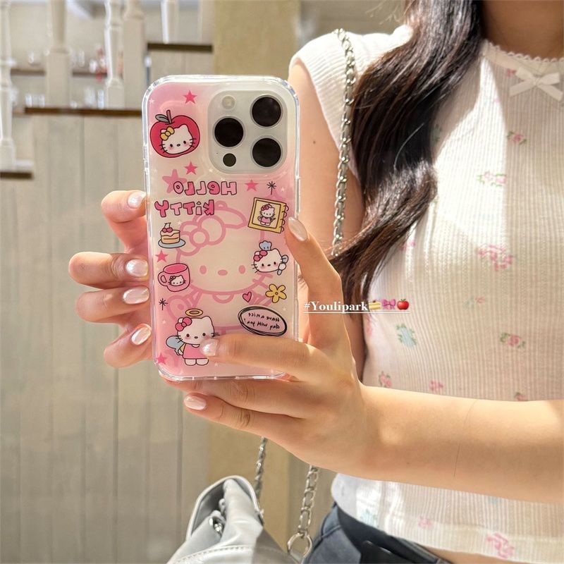Cartoon Hello Kitty Phone Case - Luxury Bags From Japan recension och pris