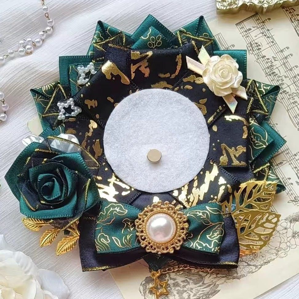 green Ribbon Badge Rosette，lux - Luxury Bags Green recension och pris