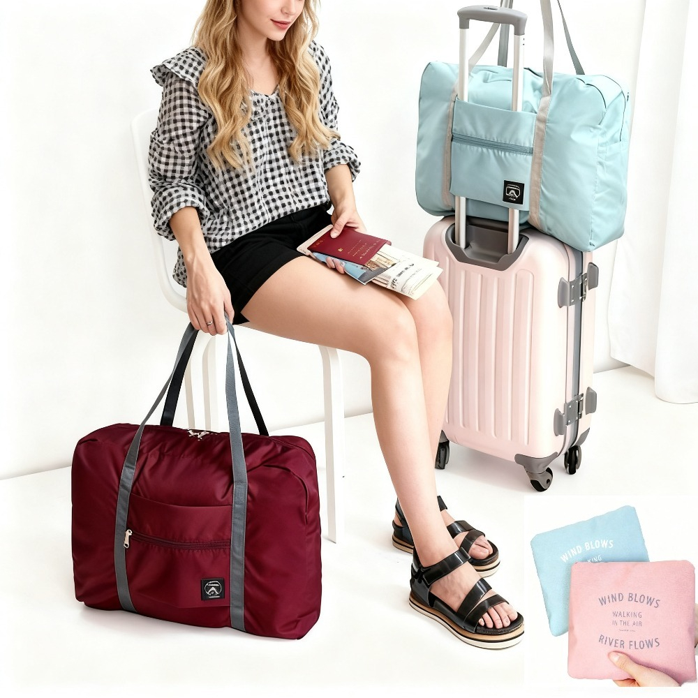 Foldable Travel Duffel Bag for - Weekender Bag Duffle recension och pris