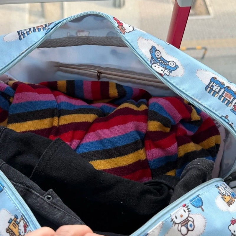 Hello Kitty Cartoon Travel Duf - Weekender Bag Duffle recension och pris