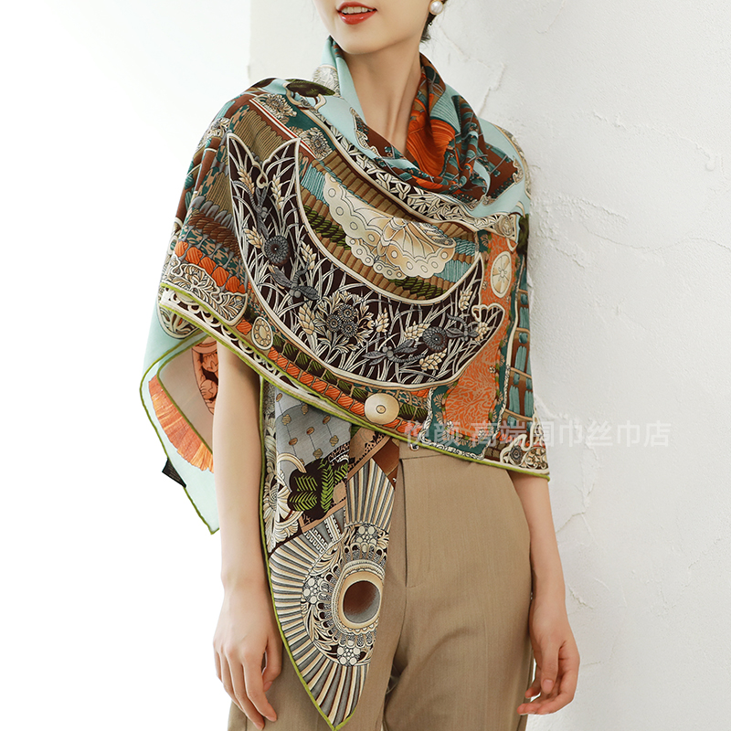 Luxury Designer Silk Wool Scar - Luxury Bags And Accessories recension och pris