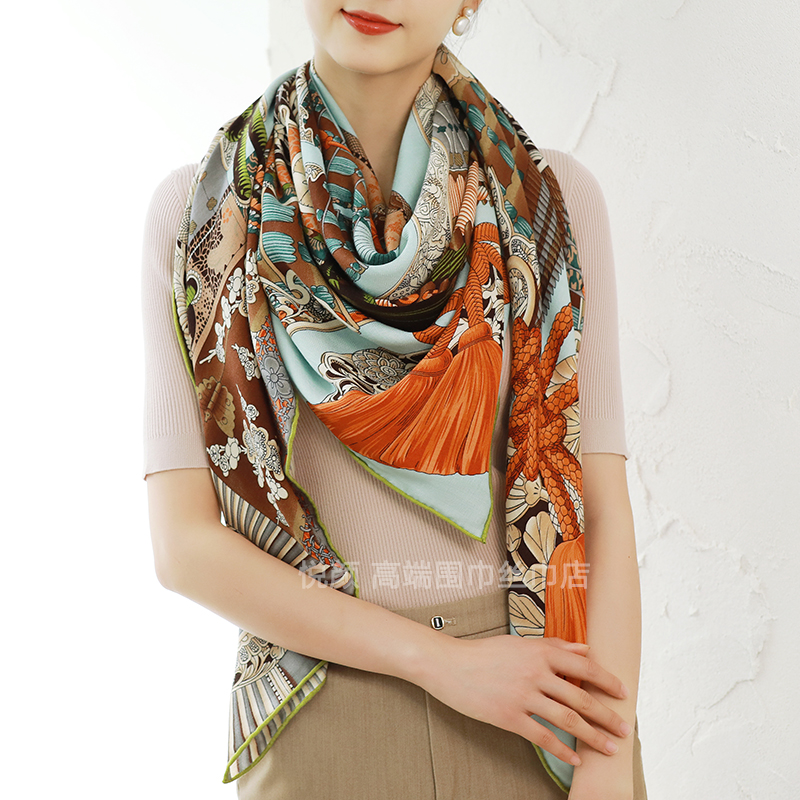 Luxury Designer Silk Wool Scar - Luxury Bags And Accessories recension och pris